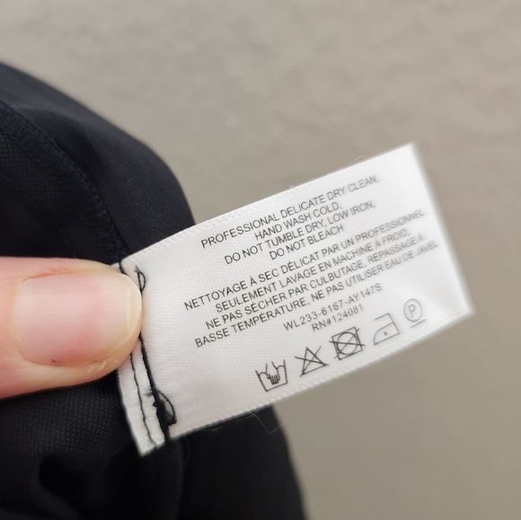 Proenza Schouler Black White Label DRAPEY Suiting Trousers 12 NWT - Picture 9 of 9